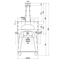 Fikki Outdoor Oven Level 'De Luxe' -Big Green Egg Winkel image 627